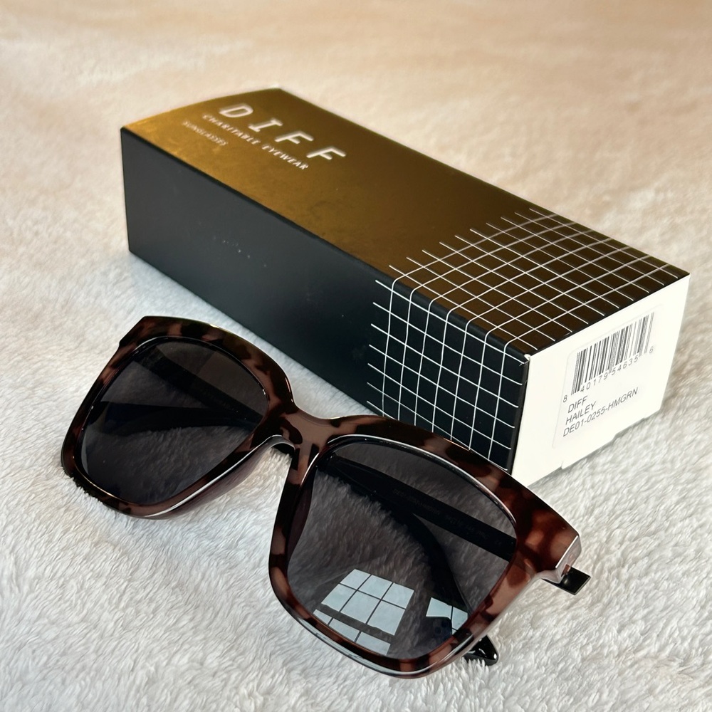 DIFF HAILEY Tortoiseshell Sunglasses - image 13